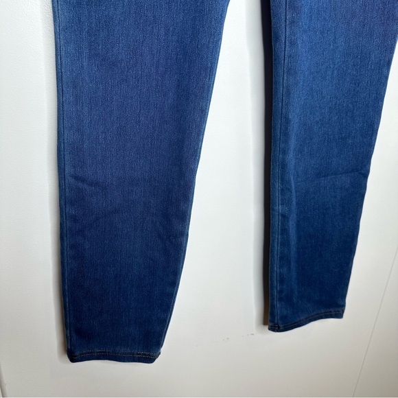 NWT Halara Washed Denim Bleached Blue Size Large - Picture 4 of 9